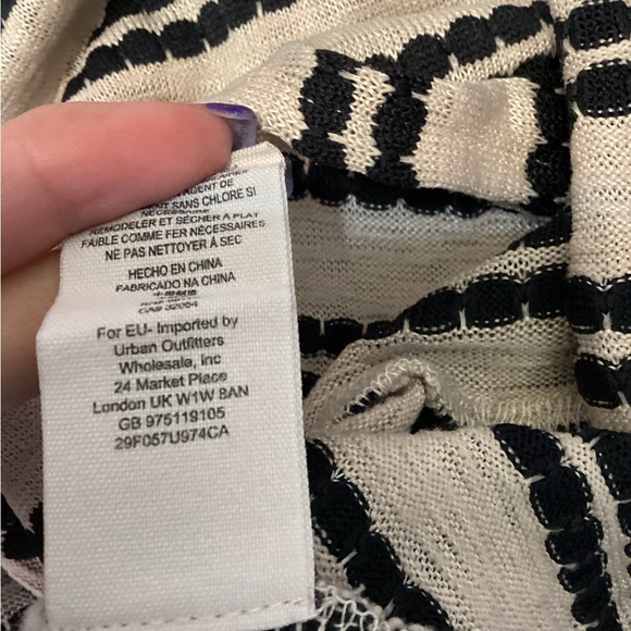 Free People Mollys Retro Black and Tan Tank Top for Effortless Style 1313 - Picture 8 of 9